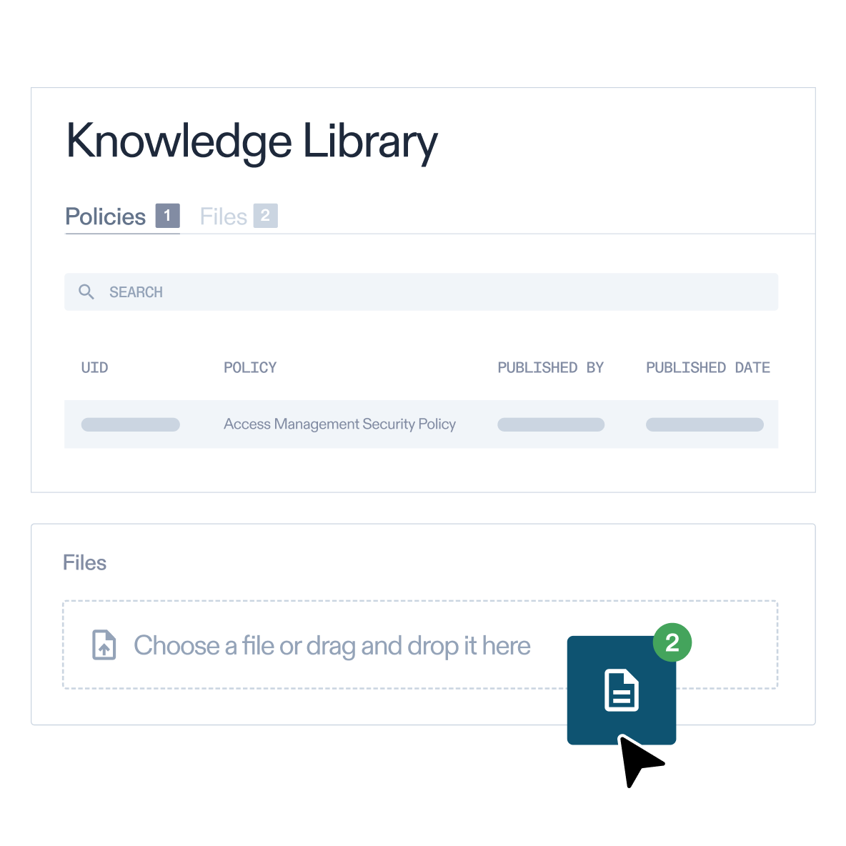 centralize data product abstract - automated security questionnaire